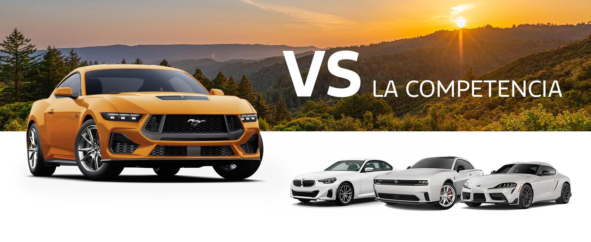 Mustang vs La competencia Mustang vs La competencia